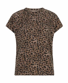 Dames T-shirt bruin