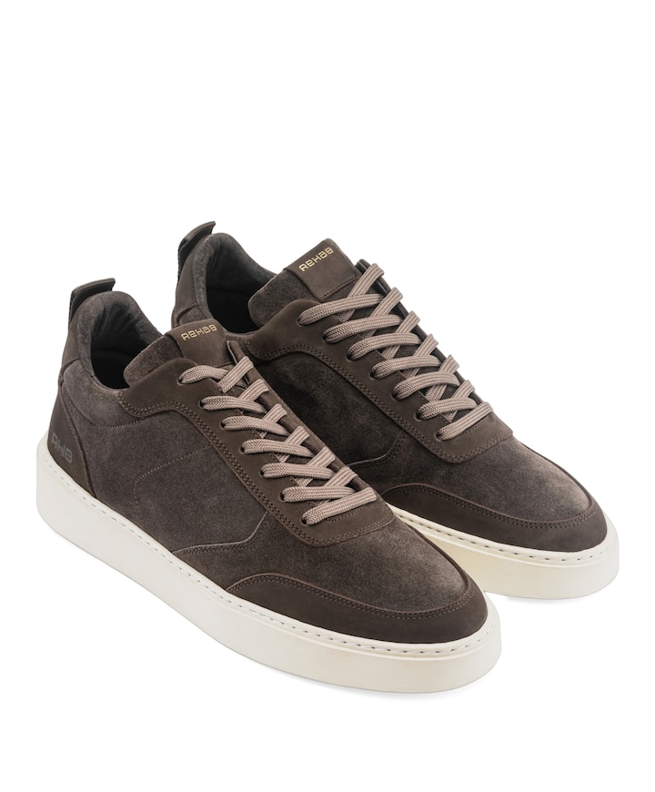 OLIVER MID SUE NUB heren sneakers grijs