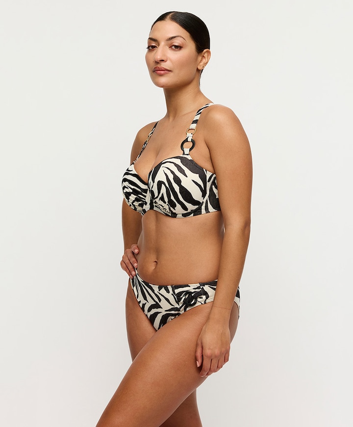 Dames bikinitop beige