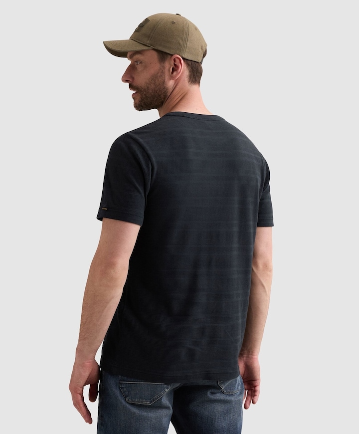Heren T-shirt blauw
