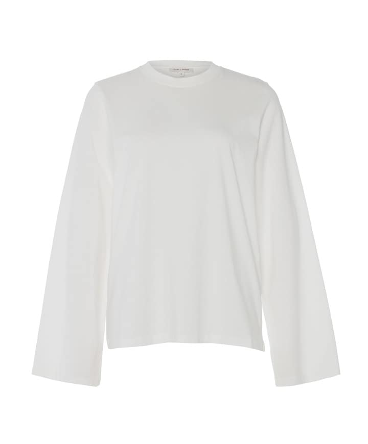 Dames longsleeve wit