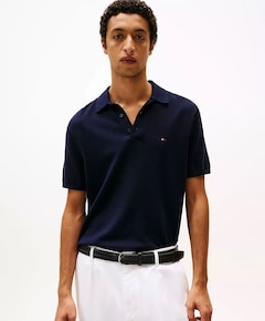 Heren polo blauw