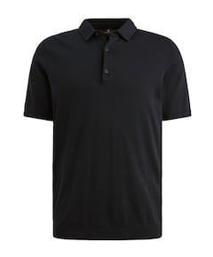 Heren polo blauw
