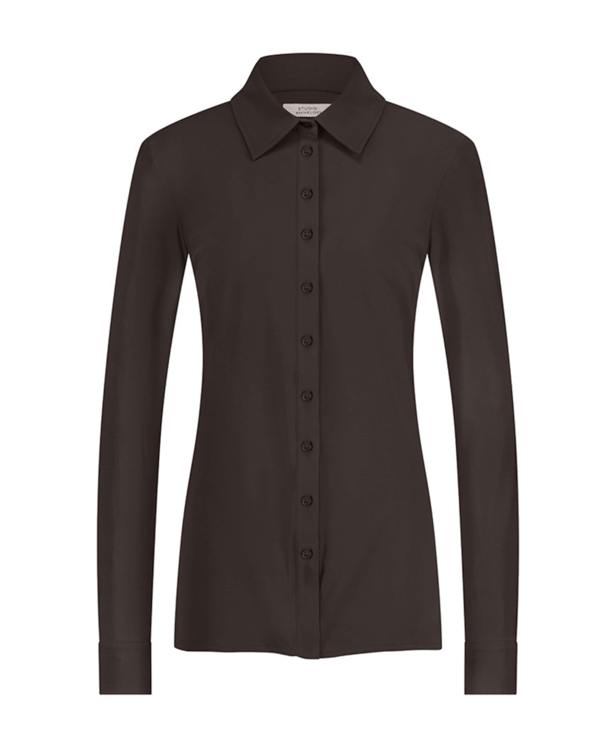 Dames blouse bruin
