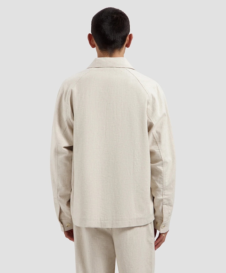 Heren jas beige