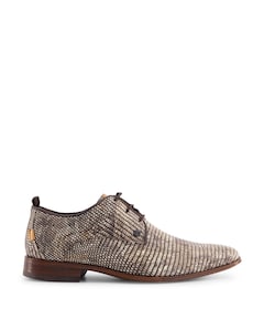 Greg Marble heren veterschoenen beige