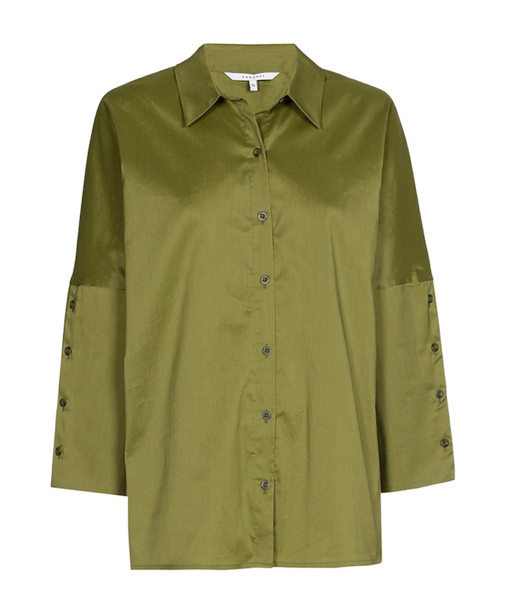Dames blouse groen