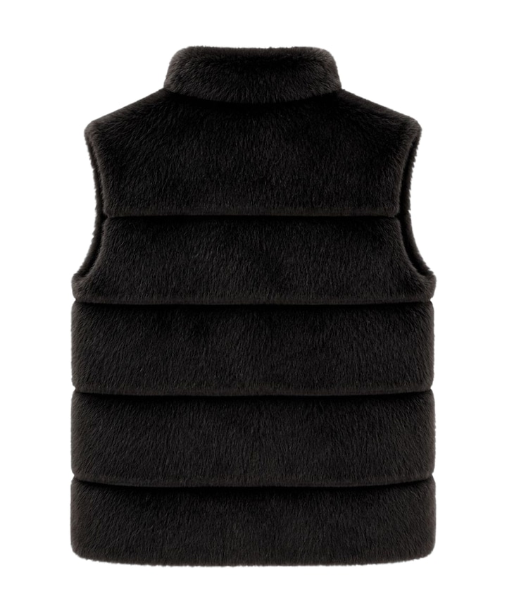Dames gilet bruin