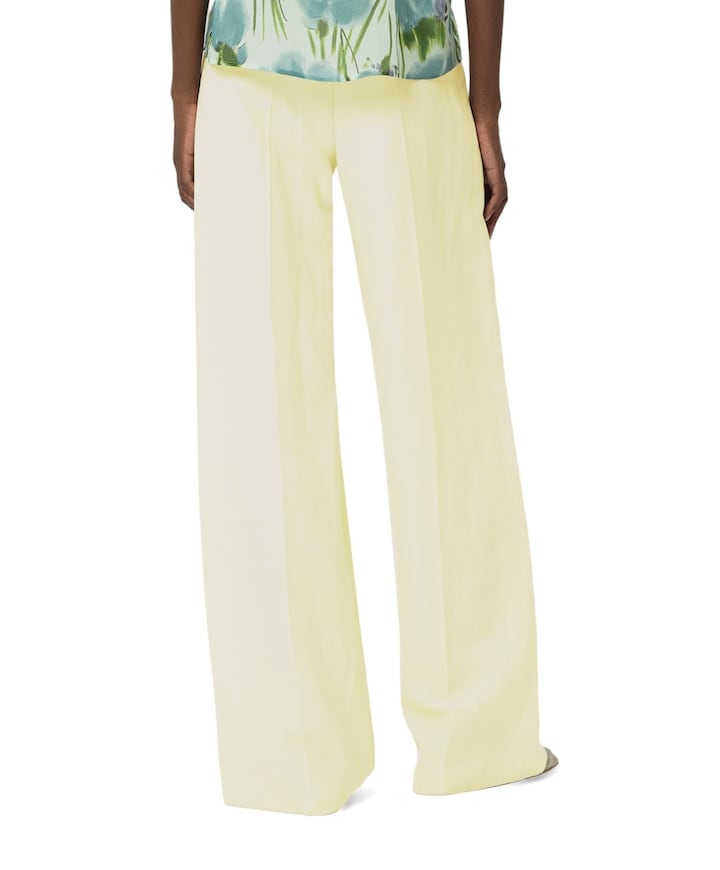 dames broek geel