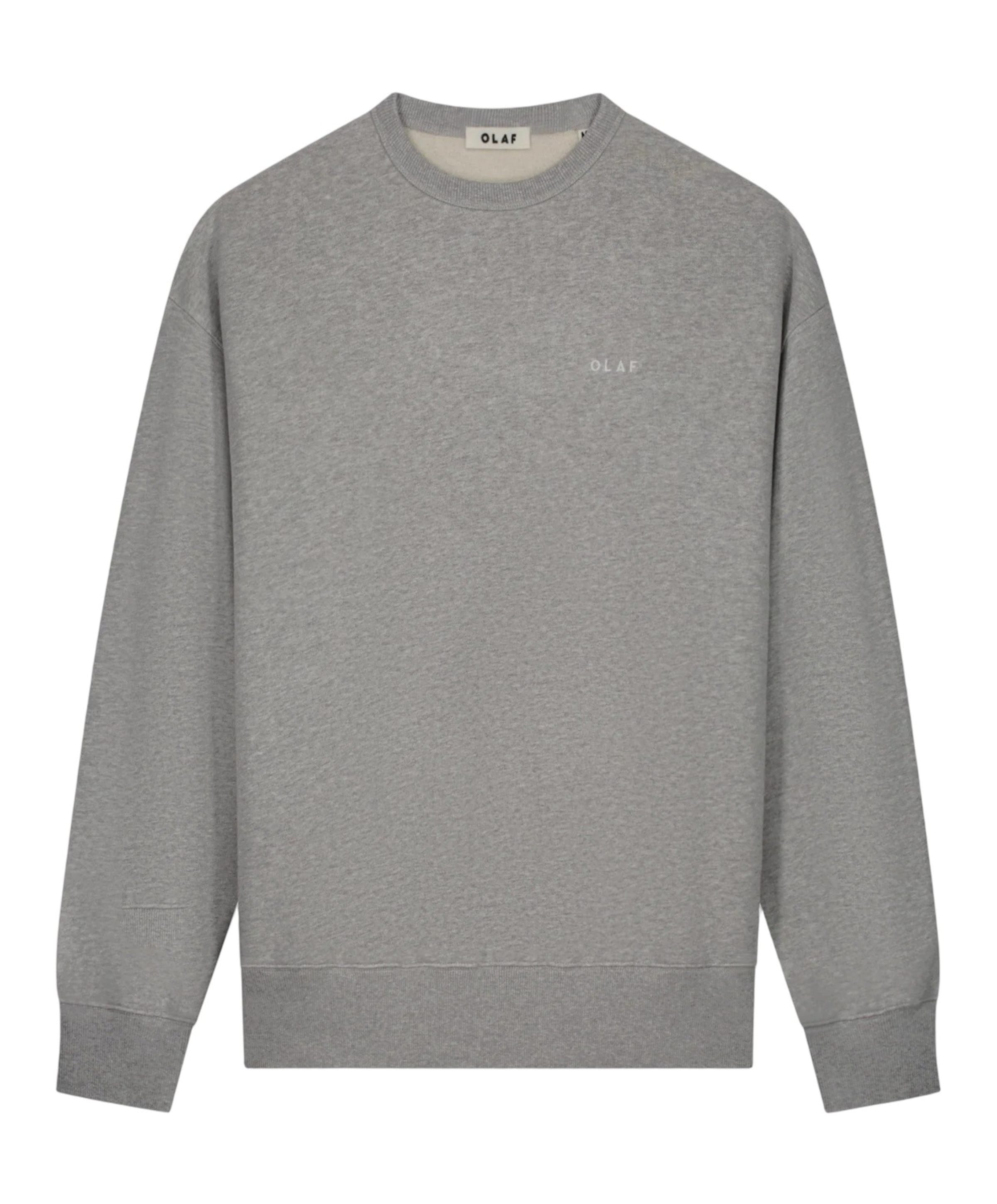 Heren sweater grijs