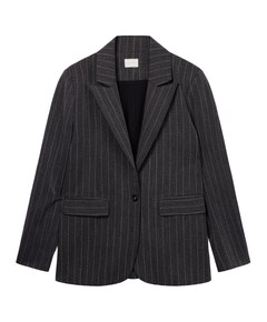 Meisjes blazer grijs