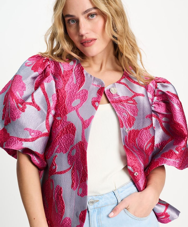 Dames blouse roze