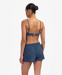 Dames shorts blauw
