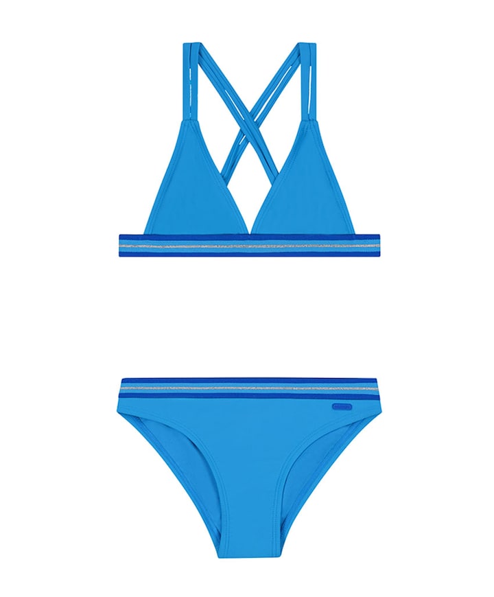 Meisjes bikiniset blauw
