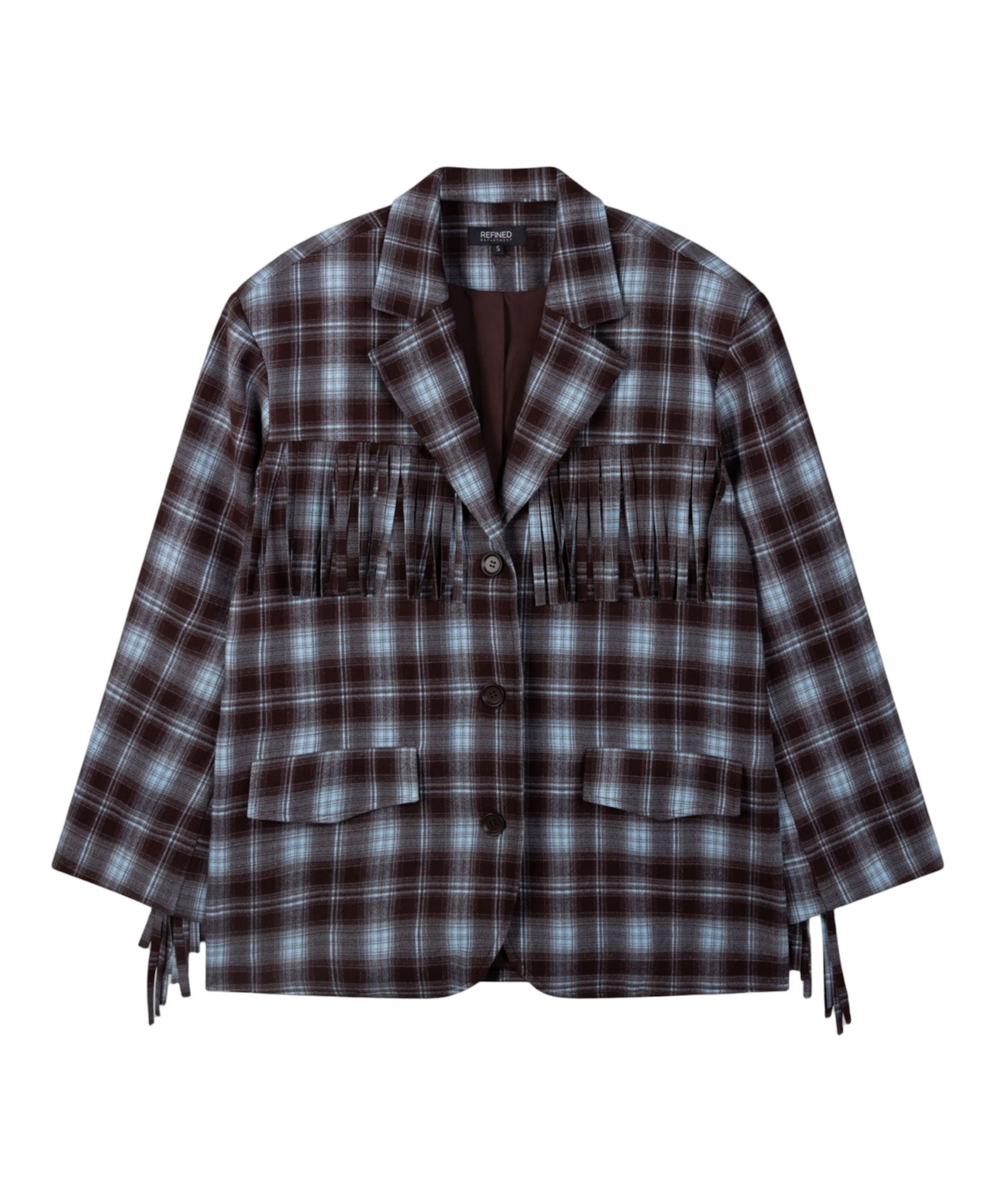 Dames blazer bruin