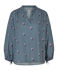 Dames blouse blauw