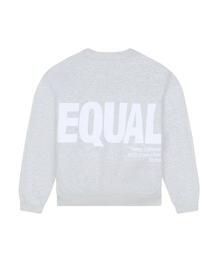 Uniseks sweater grijs