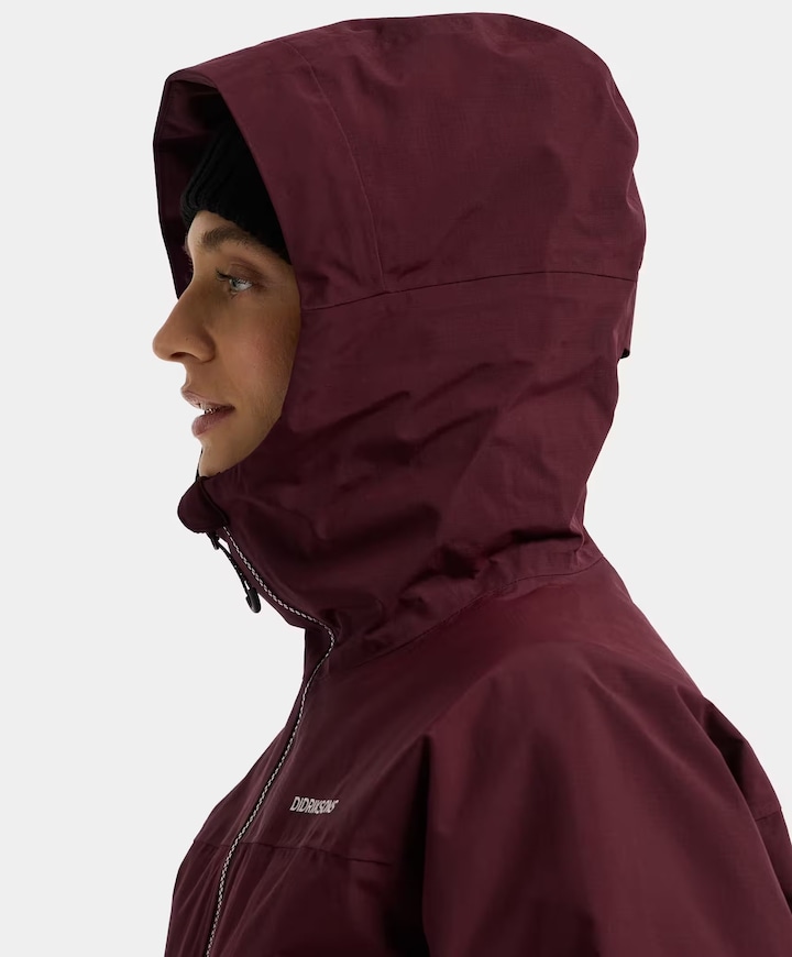 Dames jas bordeaux