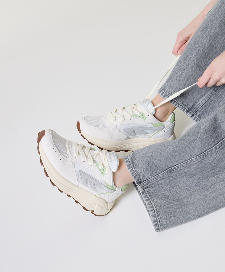 Hts shadow rgs  dames sneakers groen