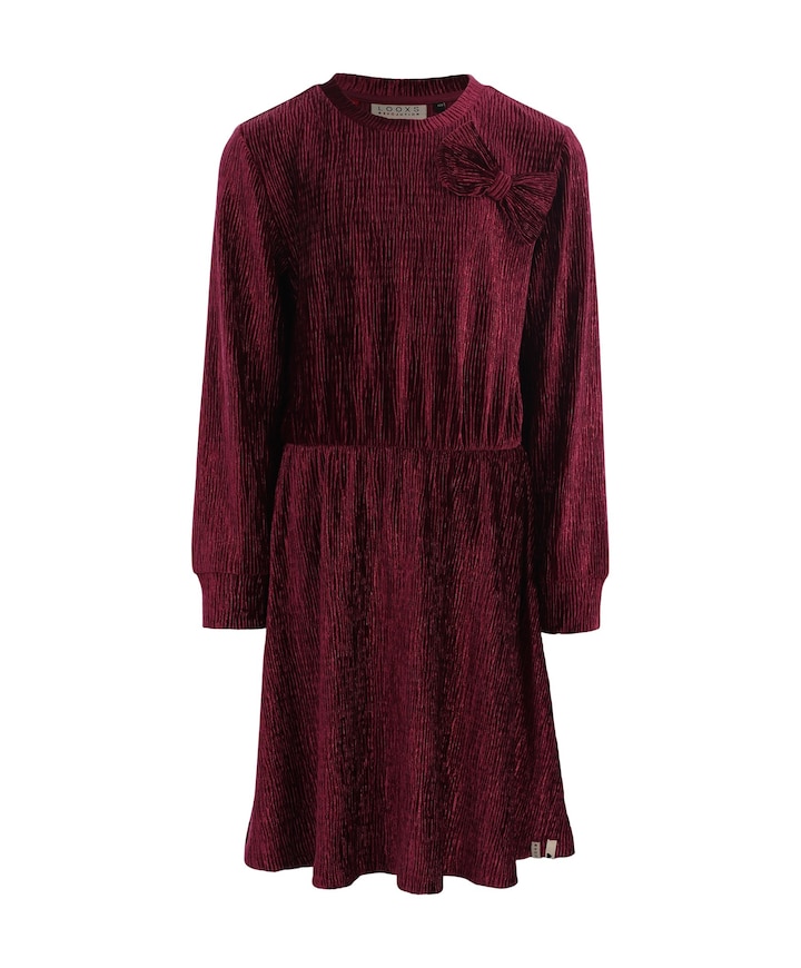 Meisjes jurk bordeaux