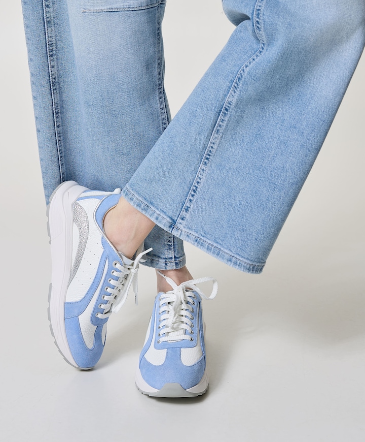 Bailey dames sneakers blauw