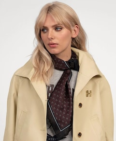 Dames sjaal bordeaux