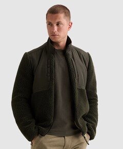 Heren jas groen