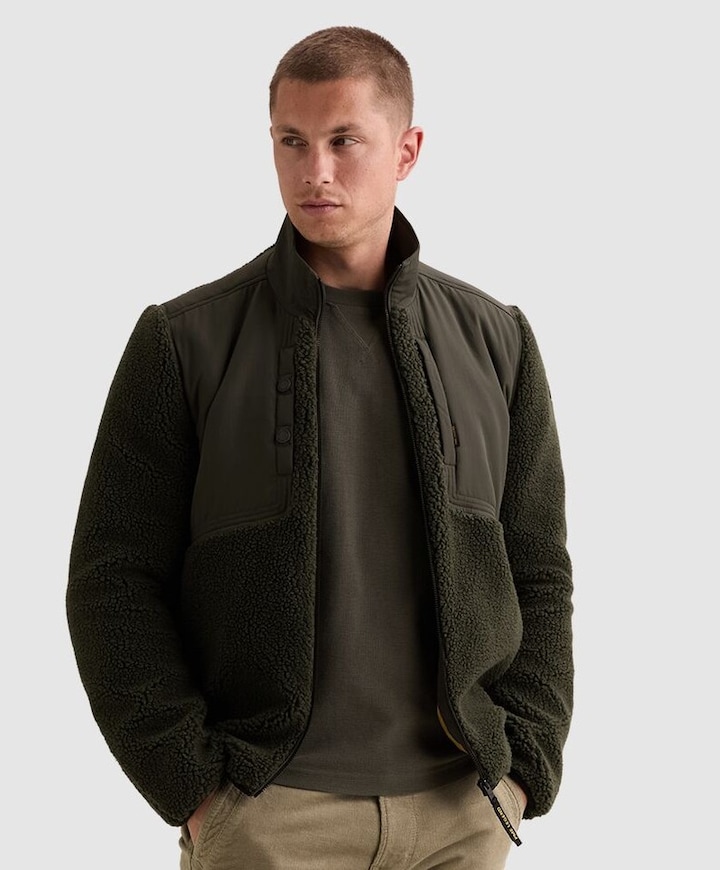 Heren jas groen