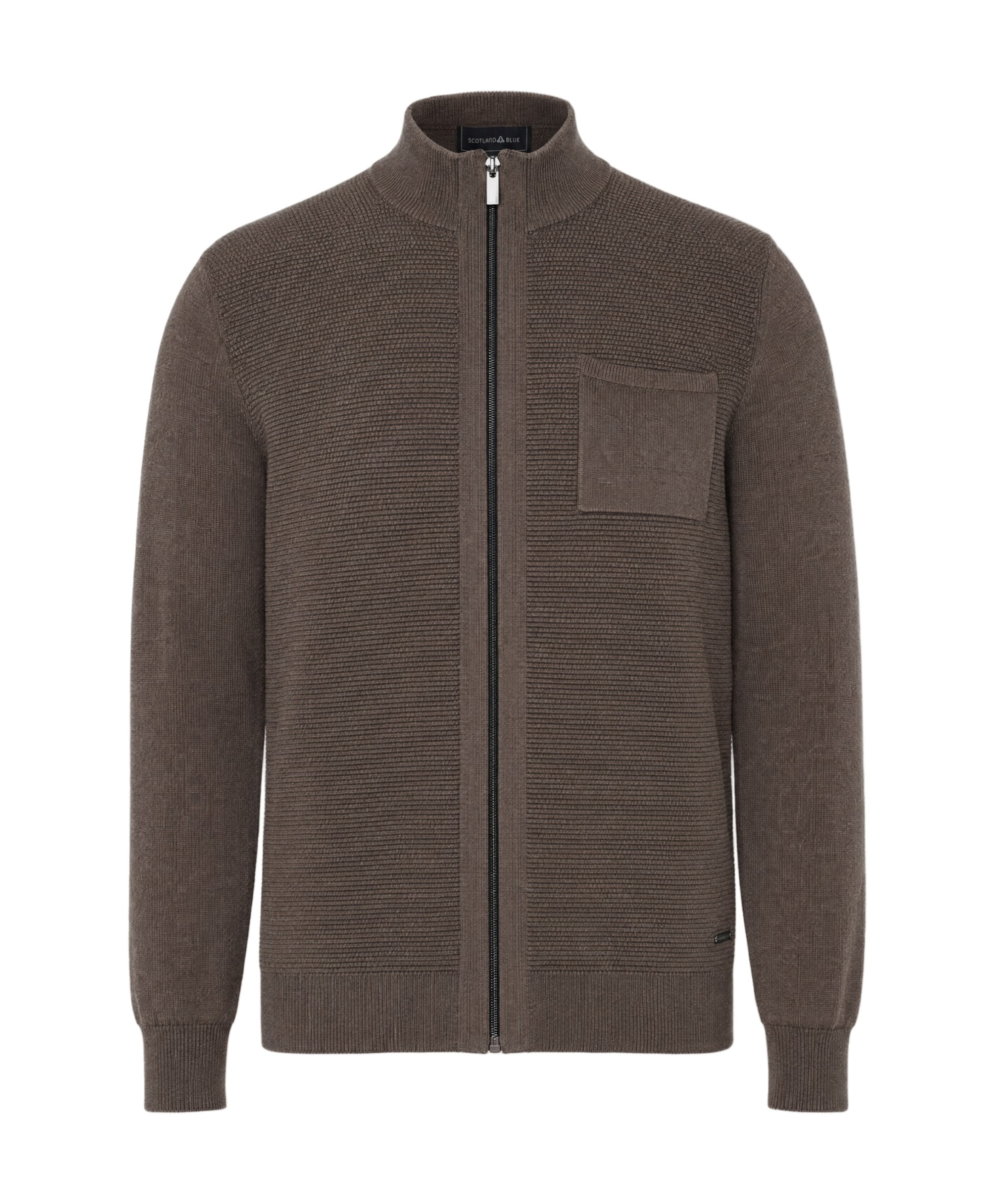 Heren vest bruin