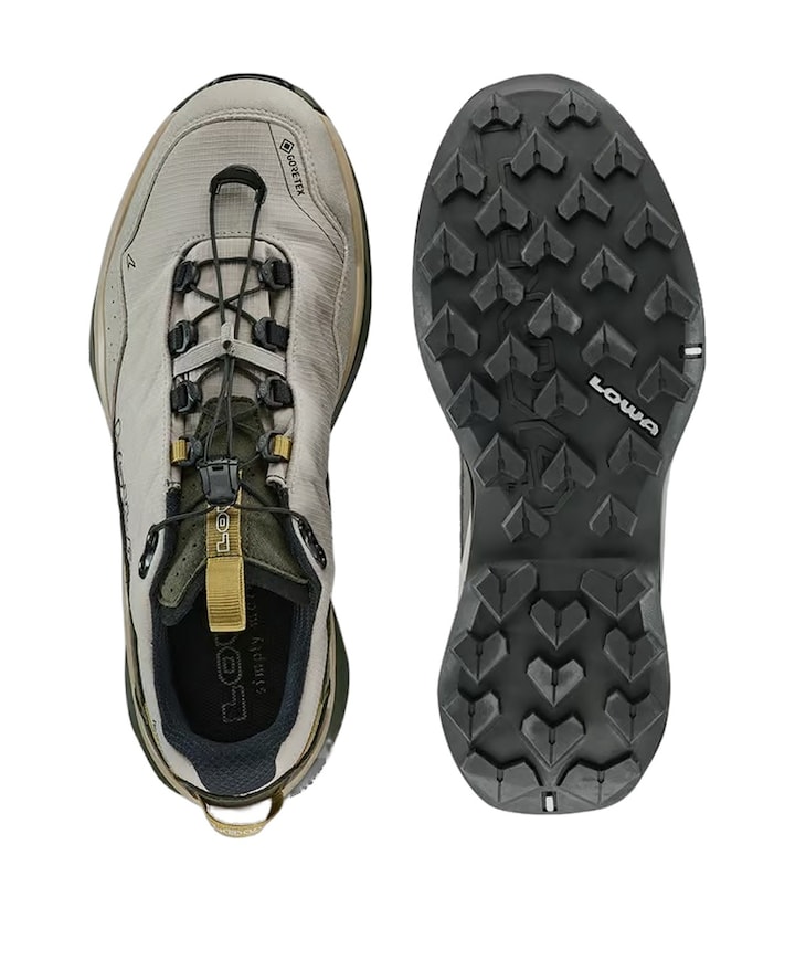 Maddox Pro GTX Lo SL heren wandelschoenen beige