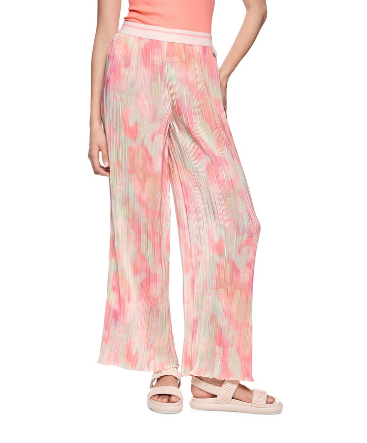 WOLIN dames pantalon roze