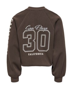 Meisjes sweater bruin