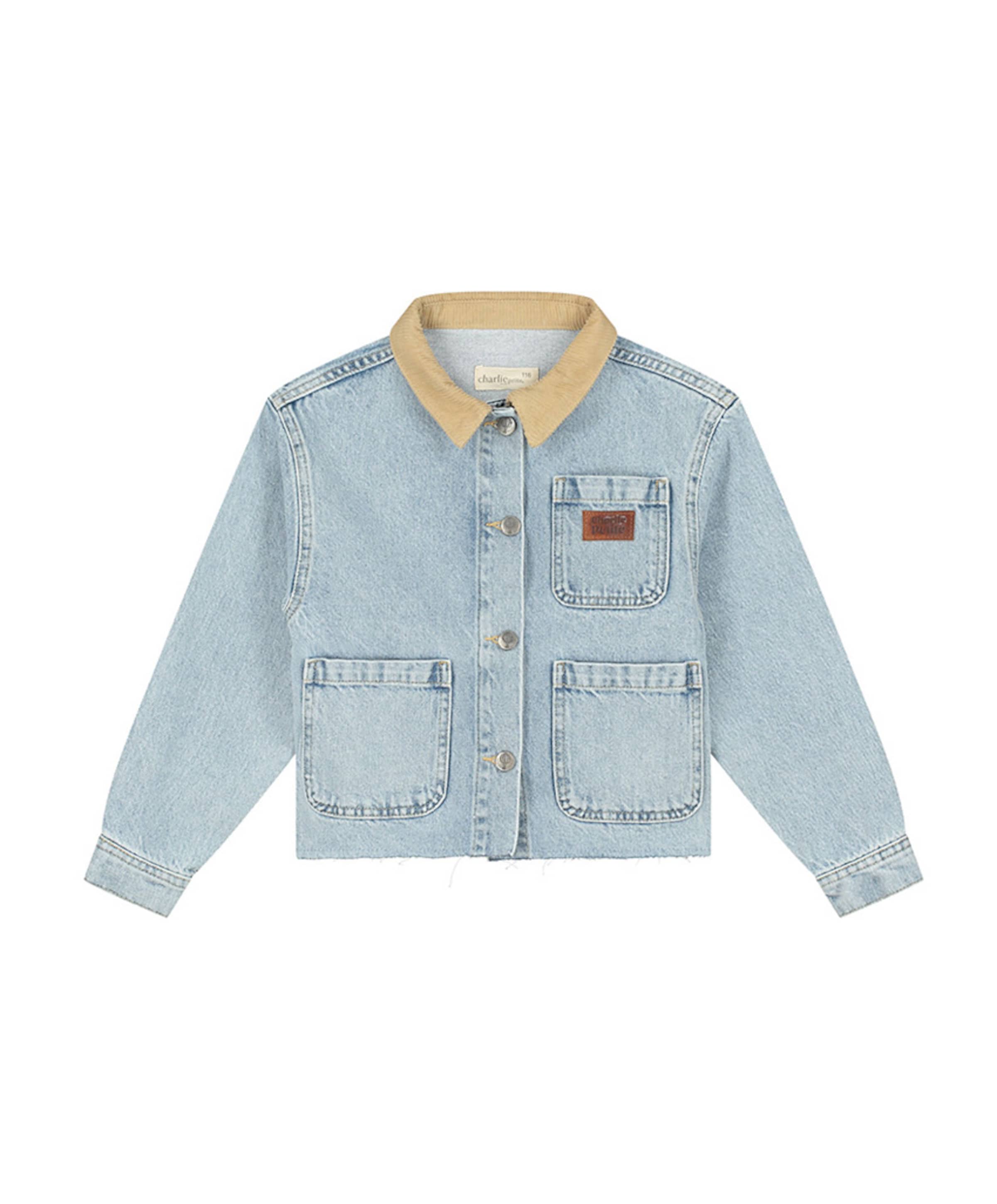 Uniseks spijkerjas blauw