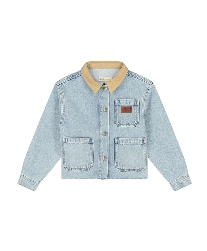 Uniseks spijkerjas blauw