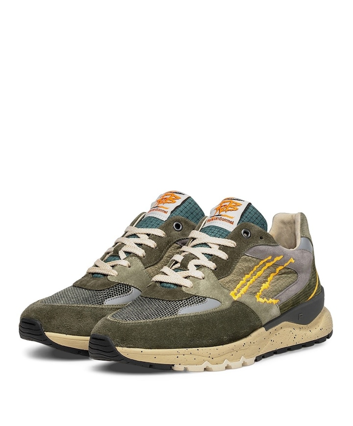 heren sneakers groen