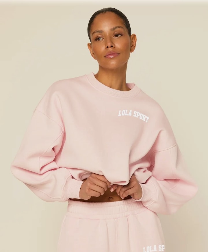 Dames trui roze