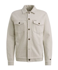 Heren overshirt beige