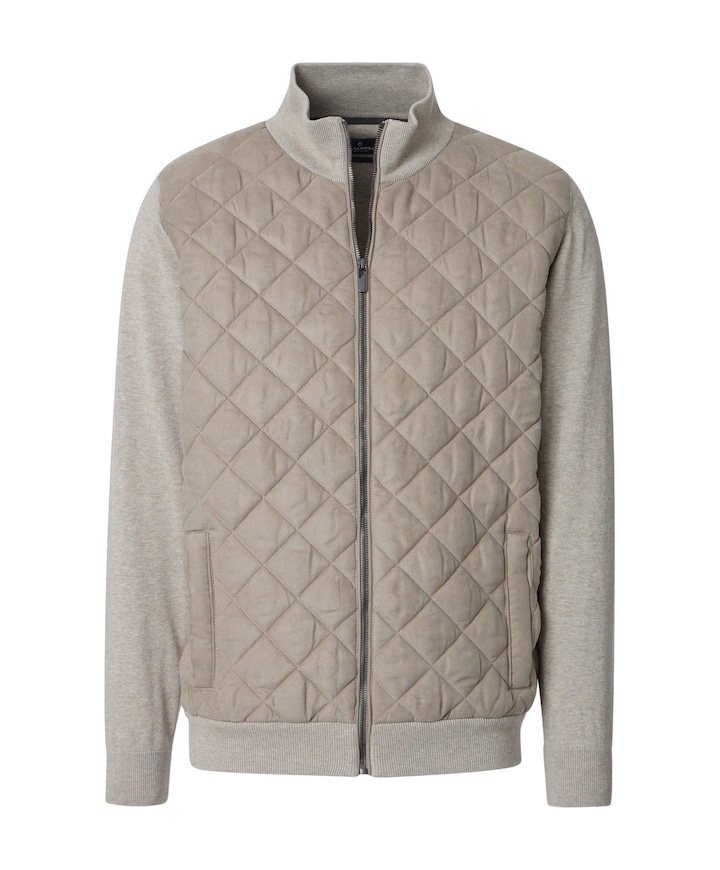Heren vest beige