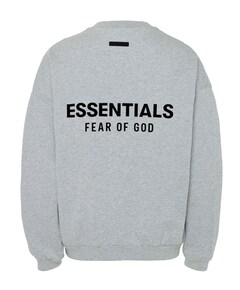 Heren sweater grijs