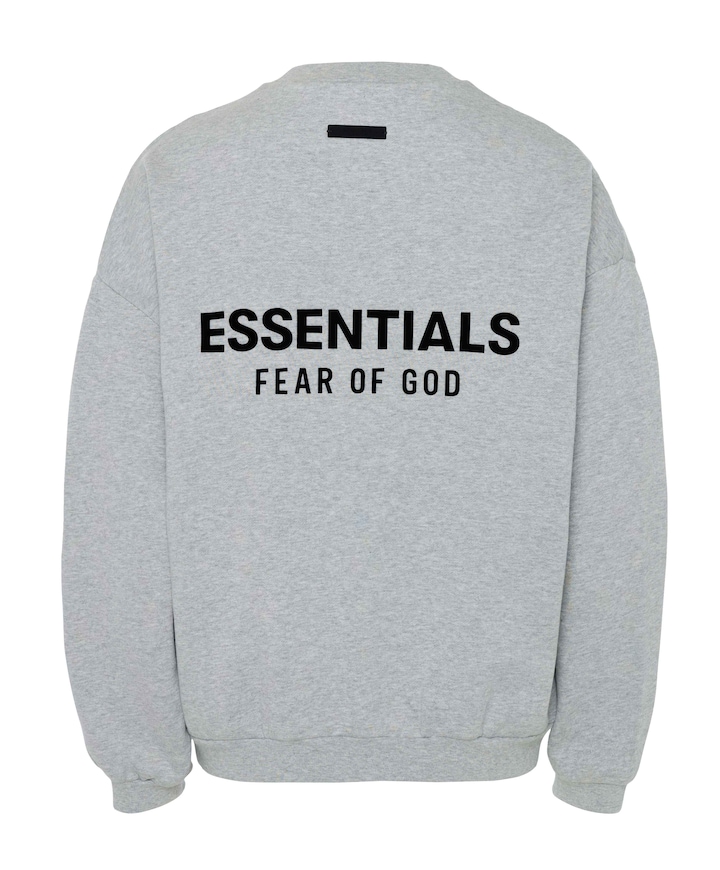 Heren sweater grijs