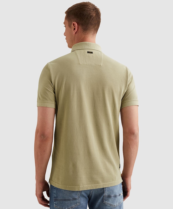 Heren polo groen