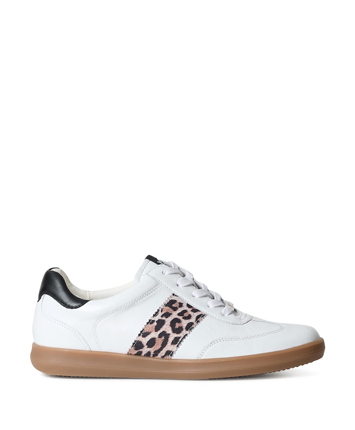 Women Lace-up dames sneakers wit