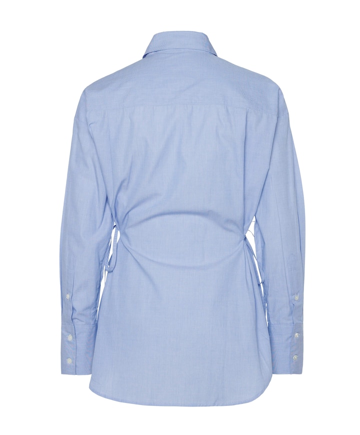 Dames blouse blauw