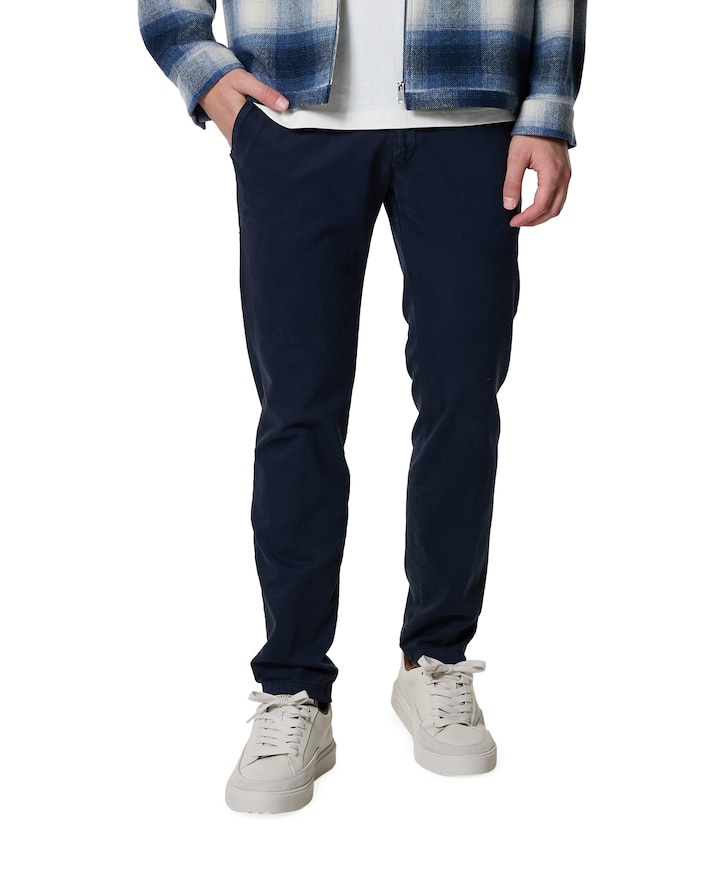 heren broek blauw
