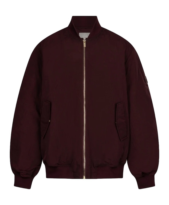 Dames jas bordeaux