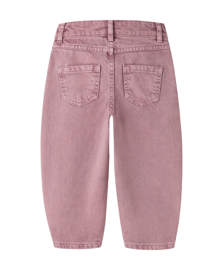 NMFBELLA BARREL DNM 4689-BE L meisjes jeans roze