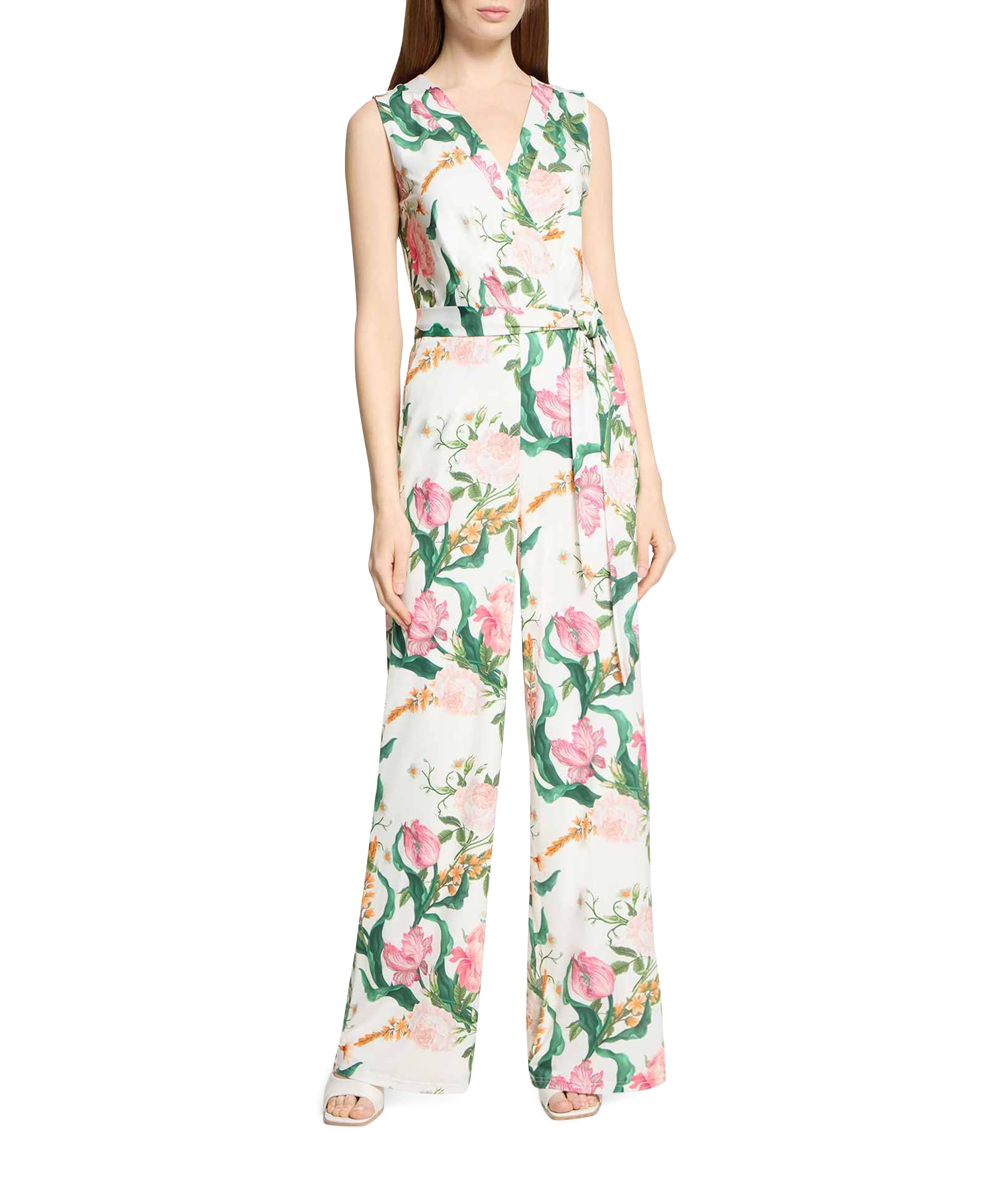 Overall Lang ohne Arm dames jumpsuit ecru