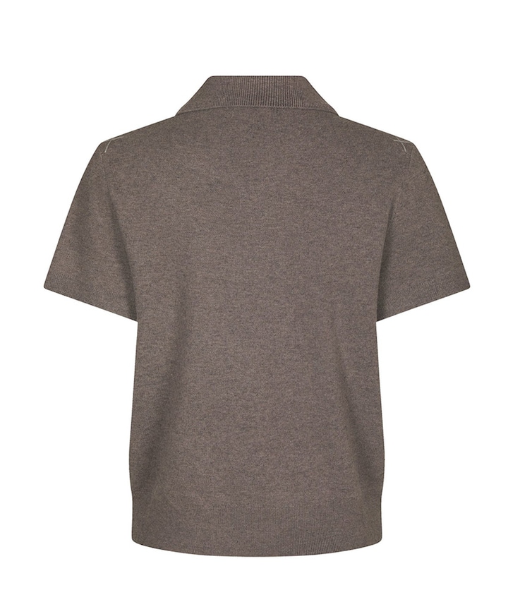 Dames polo beige