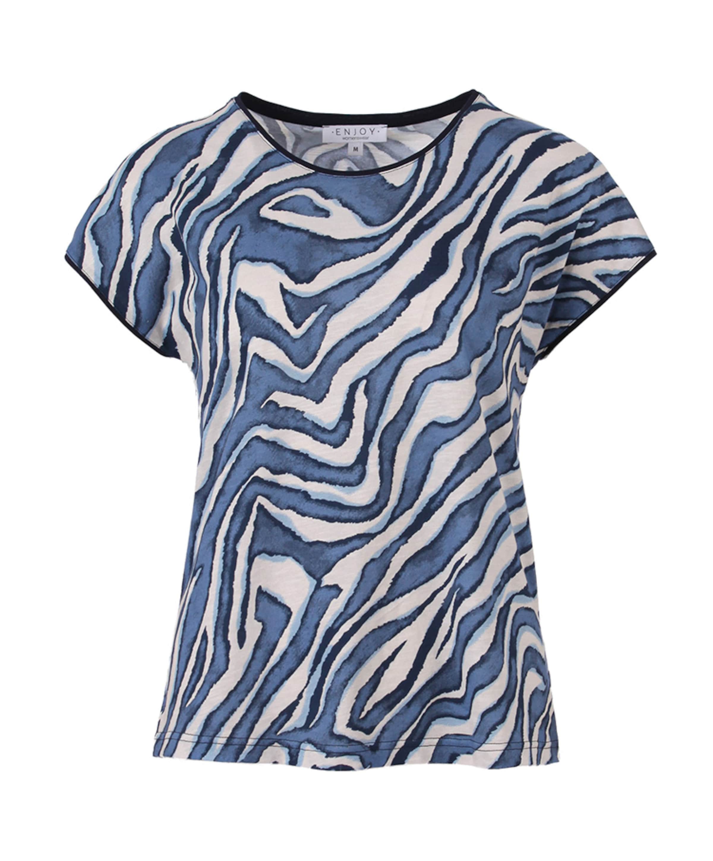 Dames t-shirt blauw