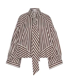 Dames blouse bruin